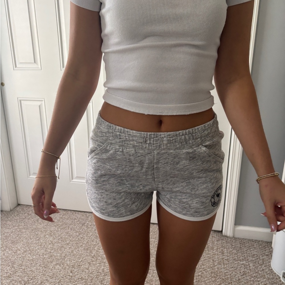 Abercrombie Kids Heather Gray Shorts